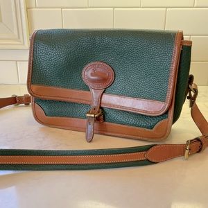 Vintage Dooney & Bourke Crossbody Purse - Green